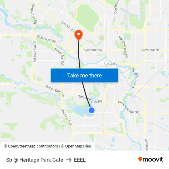 Sb @ Heritage Park Gate to EEEL map