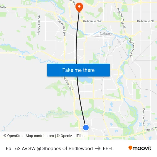 Eb 162 Av SW @ Shoppes Of Bridlewood to EEEL map