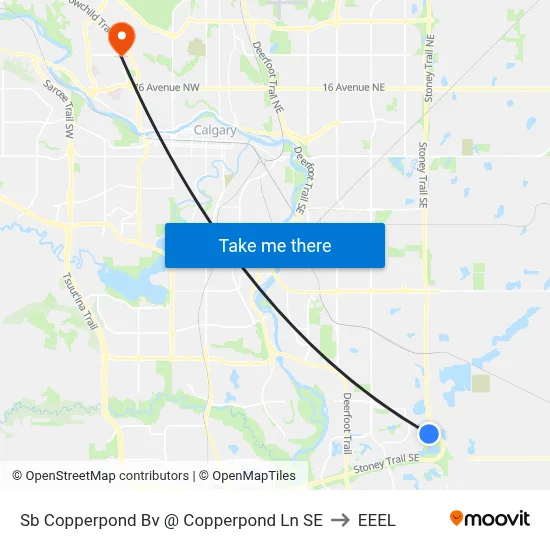 Sb Copperpond Bv @ Copperpond Ln SE to EEEL map