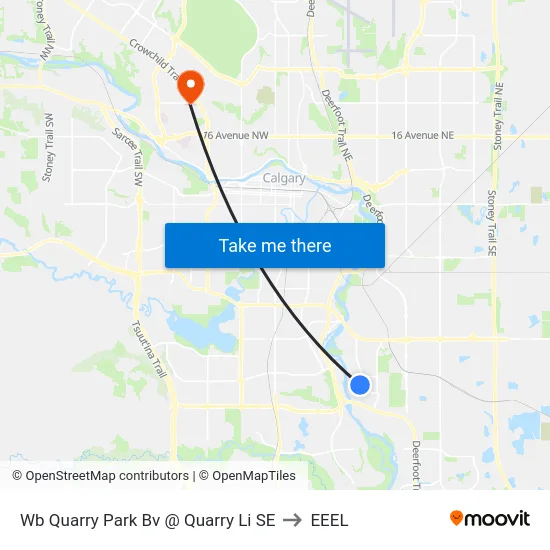 Wb Quarry Park Bv @ Quarry Li SE to EEEL map