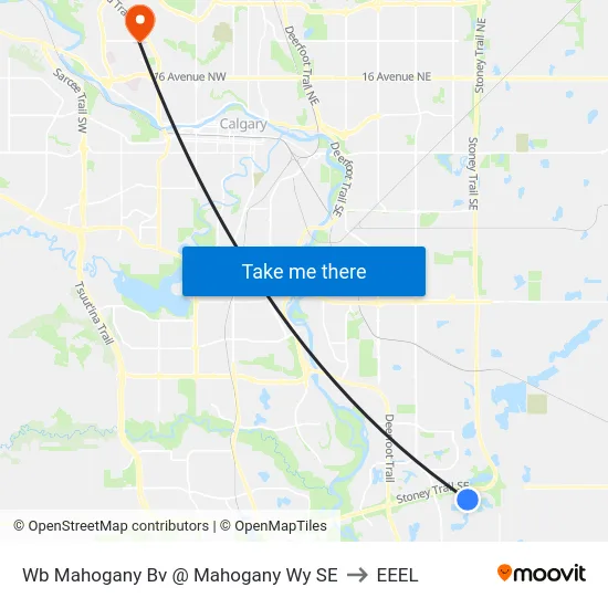 Wb Mahogany Bv @ Mahogany Wy SE to EEEL map
