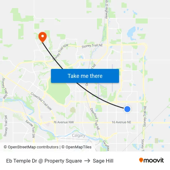 Eb Temple Dr @  Property Square to Sage Hill map
