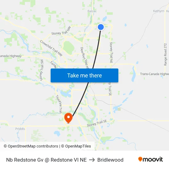 Nb  Redstone Gv @  Redstone VI NE to Bridlewood map