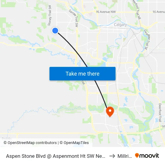 Aspen Stone Blvd @ Aspenmont Ht SW Nearside to Millrise map