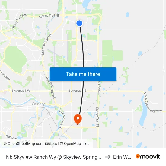 Nb Skyview Ranch Wy @ Skyview Springs Mr North NE to Erin Woods map
