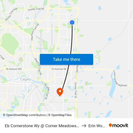 Eb Cornerstone Wy @ Corner Meadows Ga NE to Erin Woods map