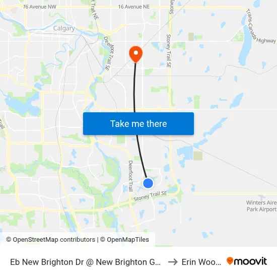 Eb New Brighton Dr @ New Brighton Gd SE to Erin Woods map