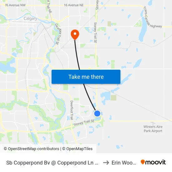 Sb Copperpond Bv @ Copperpond Ln SE to Erin Woods map