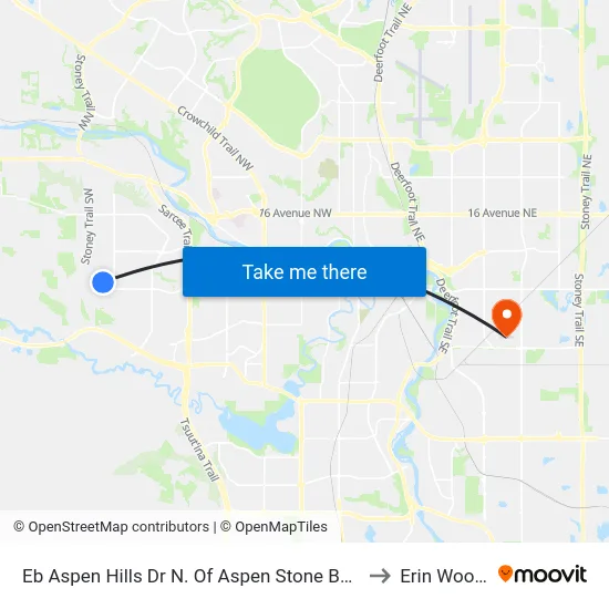 Eb Aspen Hills Dr N. Of Aspen Stone Bv SW to Erin Woods map