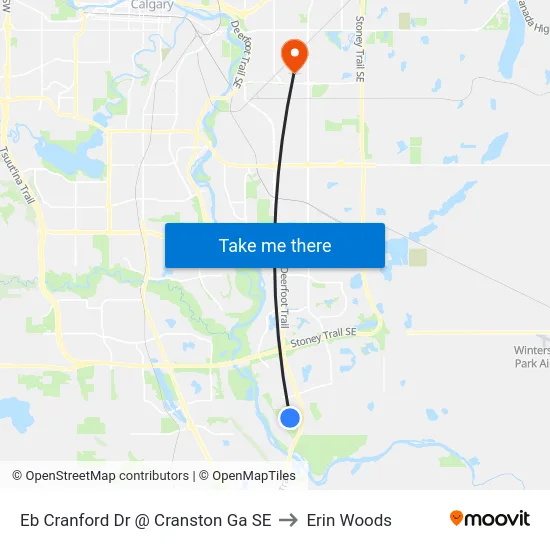 Eb Cranford Dr @ Cranston Ga SE to Erin Woods map