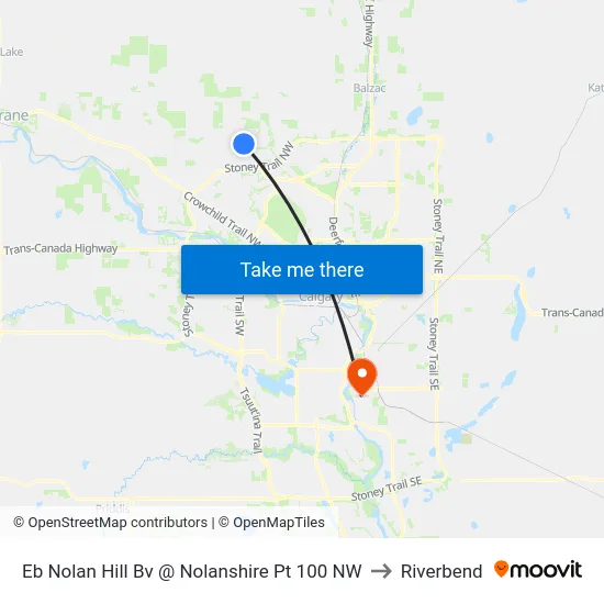 Eb Nolan Hill Bv @ Nolanshire Pt 100 NW to Riverbend map