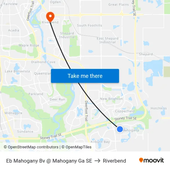 Eb Mahogany Bv @ Mahogany Ga SE to Riverbend map