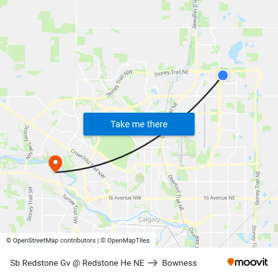 Sb Redstone Gv @ Redstone He NE to Bowness map
