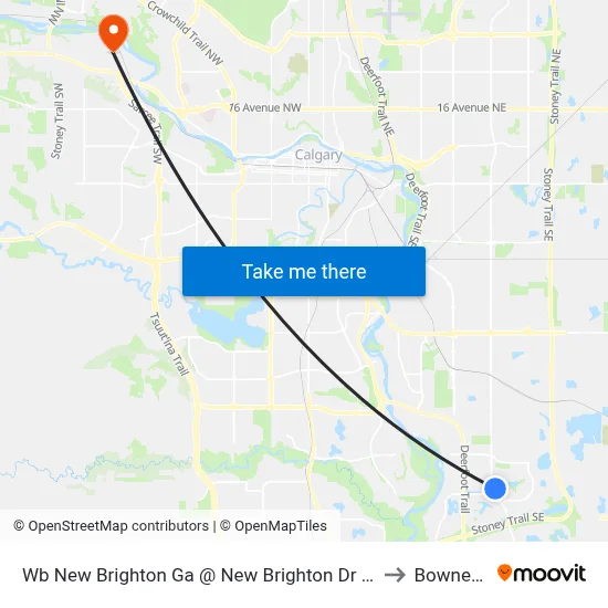 Wb New Brighton Ga @ New Brighton Dr SE to Bowness map