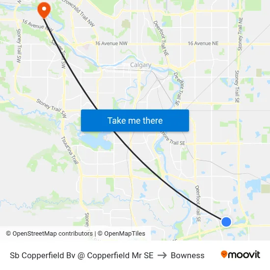 Sb Copperfield Bv @ Copperfield Mr SE to Bowness map