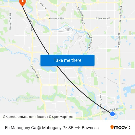 Eb Mahogany Ga @ Mahogany Pz SE to Bowness map