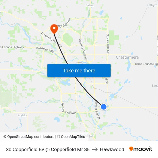 Sb Copperfield Bv @ Copperfield Mr SE to Hawkwood map