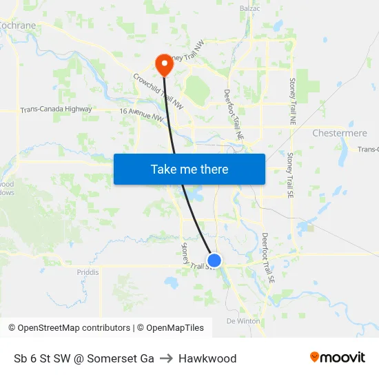 Sb 6 St SW @ Somerset Ga to Hawkwood map