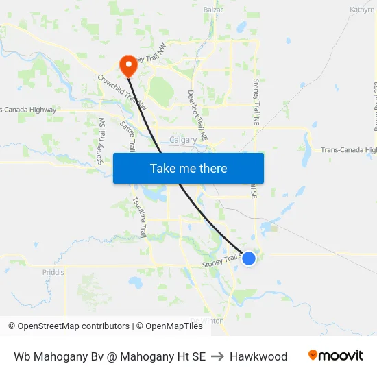 Wb Mahogany Bv @ Mahogany Ht SE to Hawkwood map