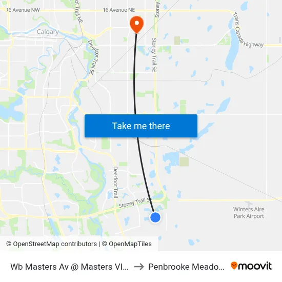 Wb Masters Av @ Masters VI SE to Penbrooke Meadows map