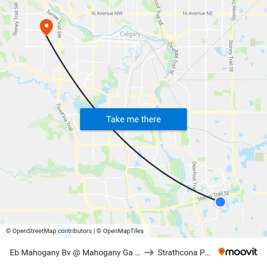 Eb Mahogany Bv @ Mahogany Ga SE to Strathcona Park map