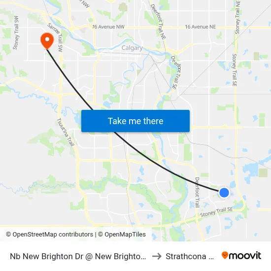 Nb New Brighton Dr @ New Brighton Av SE to Strathcona Park map