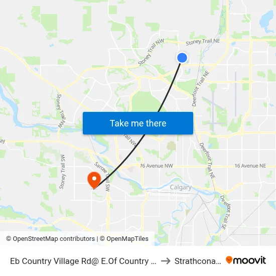 Eb  Country Village Rd@ E.Of Country Village Li NE to Strathcona Park map