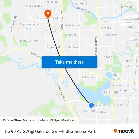 Eb 90 Av SW @ Oakside Ga to Strathcona Park map