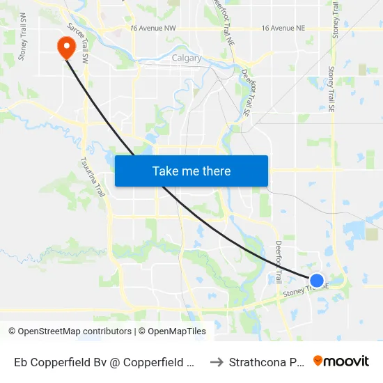 Eb Copperfield Bv @ Copperfield Mr SE to Strathcona Park map