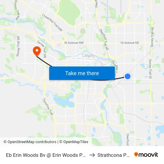 Eb Erin Woods Bv @ Erin Woods Pl SE to Strathcona Park map
