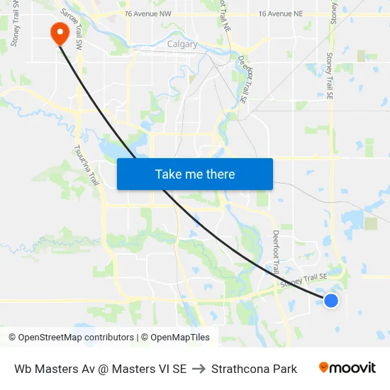 Wb Masters Av @ Masters VI SE to Strathcona Park map
