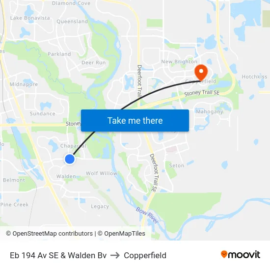 Eb 194 Av SE & Walden Bv to Copperfield map