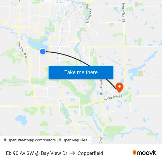 Eb 90 Av SW @ Bay View Dr to Copperfield map