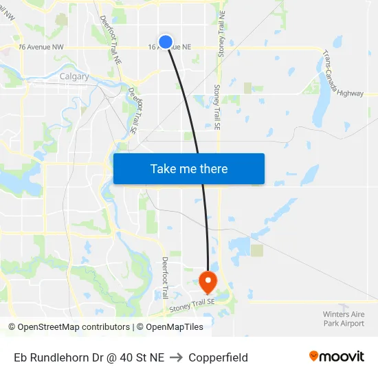 Eb Rundlehorn Dr @ 40 St NE to Copperfield map