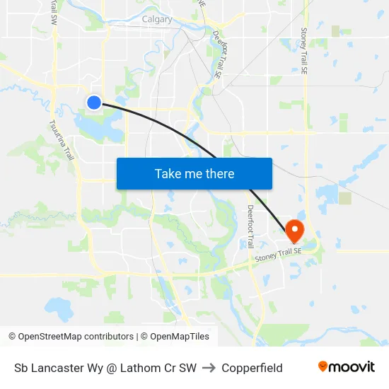Sb Lancaster Wy @ Lathom Cr SW to Copperfield map