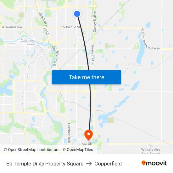 Eb Temple Dr @  Property Square to Copperfield map