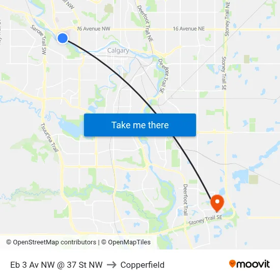 Eb 3 Av NW @ 37 St NW to Copperfield map