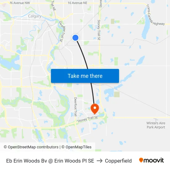 Eb Erin Woods Bv @ Erin Woods Pl SE to Copperfield map