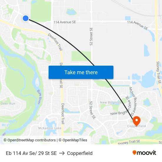 Eb 114 Av Se/ 29 St SE to Copperfield map
