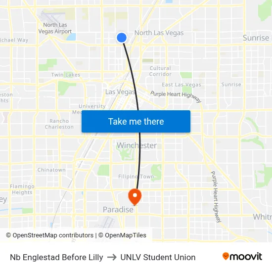 Nb Englestad Before Lilly to UNLV Student Union map