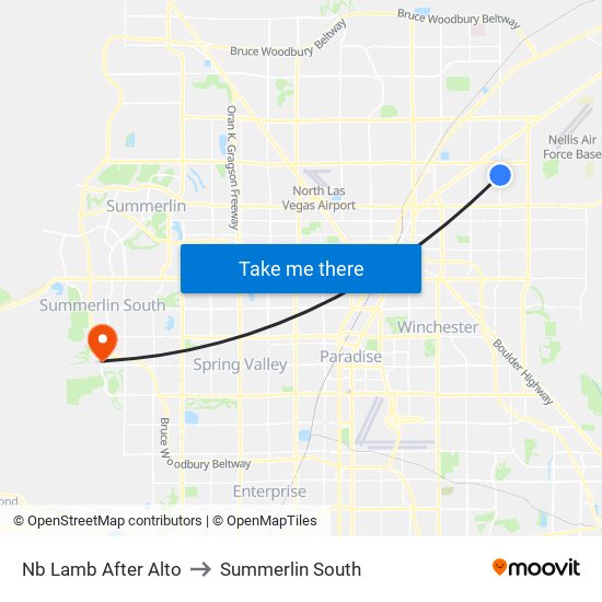 Nb Lamb After Alto to Summerlin South map