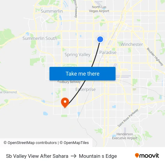 Sb Valley View After Sahara to Mountain s Edge map