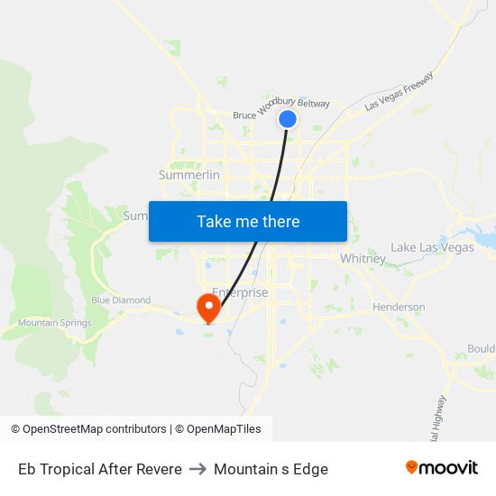 Eb Tropical After Revere to Mountain s Edge map