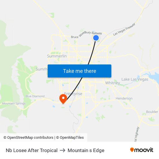 Nb Losee After Tropical to Mountain s Edge map