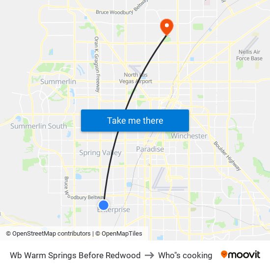 Wb Warm Springs Before Redwood to Who"s cooking map