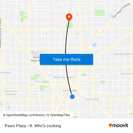 Pawn Plaza to Who"s cooking map