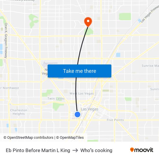 Eb Pinto Before Martin L King to Who"s cooking map