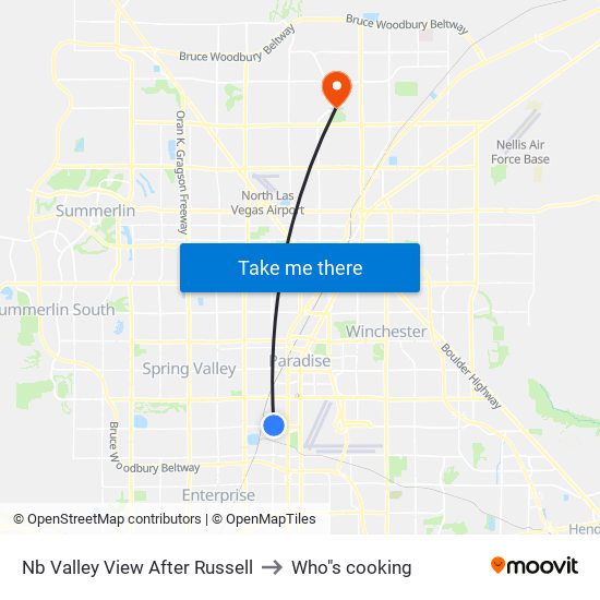 Nb Valley View After Russell to Who"s cooking map
