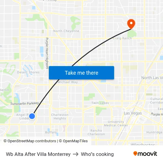 Wb Alta After Villa Monterrey to Who"s cooking map
