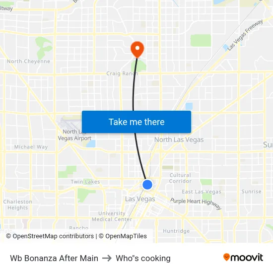 Wb Bonanza After Main to Who"s cooking map